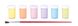 Набір гуаші пастельних відтінків JOVI GOUACHE TEMPERA PASTEL COLORS 15 мл 6 штук + пензлик 520P зображення 4 з 4