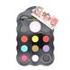 Тематична палітра фарб для гриму Принцеси, 9 кольорів, GrimTout GT41213 зображення 2 з 4