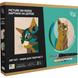 Набор для выжигания картины на дереве Cats, с красками, в коробке, ROSA Start 4823098544708 фото 1 с 4