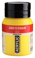Краска акриловая AMSTERDAM, (268) AZO Желтый светлый, 500 мл, Royal Talens