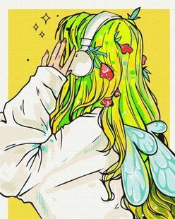 Картина за номерами Playlist феї @nila_art_art, 40х50 см, Brushme