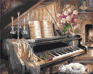 Картина за номерами Комфорт Бетховена, 40x50 см, Brushme