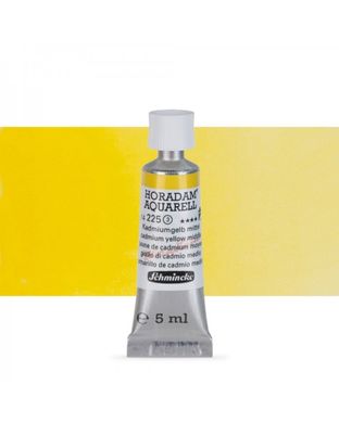 Краска акварельная Schmincke Horadam 5 мл Cadmium Yellow Medium 225