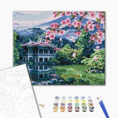 Картина по номерам Дыхание Японии, 40х50 см, Brushme