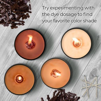 Краситель CANDLE SHOP, КОРОЧЕВЫЙ, для изготовления свечей, хлопья, 57 г., Alexes