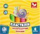 Пластилін круглий, восковий, флуоресцентний, 6 кольорів, 78 г, Школярик PM-83811906-UA-SK зображення 1 з 3