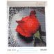 Алмазна вишивка Червона Троянда 22х24 см DM-005 зображення 3 з 4