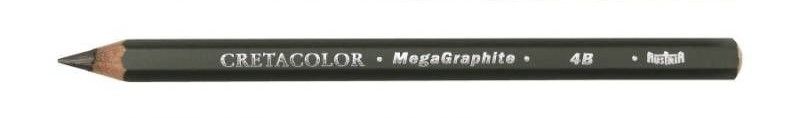 Олівець графітний MegaGraphite із збільшеним стрижнем 5,5 мм, 4B, Cretacolor