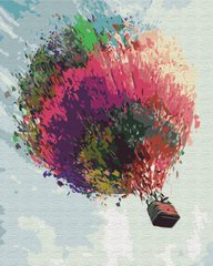Картина по номерам Воздушный шар, 40x50 см, Brushme
