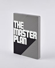 Блокнот Graphic L, The Master Plan, 16,5х22 см, 120 г/м², 128 аркушів, Nuuna