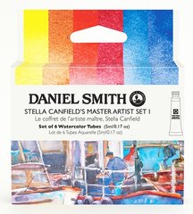 Набор акварельных красок Daniel Smith в тубах 6 цветов 5 мл Stella Canfields Master set 1
