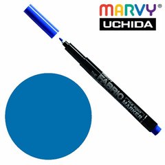 Маркер Синій, для світлих тканин, односторонній, 2 мм, #522, Fine point, Marvy