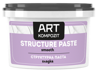 Паста структурная ART Kompozit гладкая, 1л