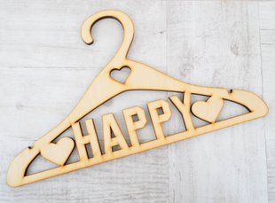 Вешалка Happy, 24х42 см, толщина фанеры 0,8 см, Santi