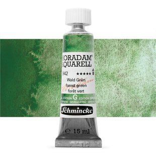 Фарба акварельна Schmincke Horadam Aquarell 15 мл Forest Green 942 супергрануляція