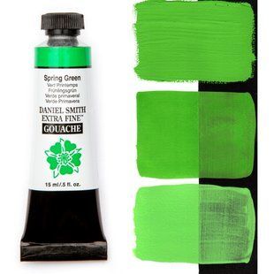 Фарба гуашева Daniel Smith 15 мл Spring Green