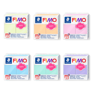 Пластика для бижутерии Soft, ванильная пастельная, 57 г, Fimo