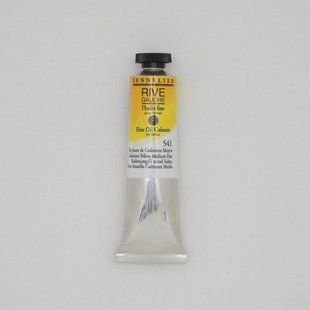 Масляная краска Rive gauche, 40 мл, жёлтый кадмий средний оттенок, Cadmium Yellow Medium Hue
