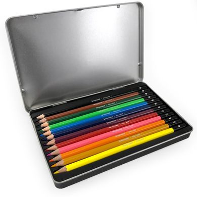 Набір кольорових олівців Темний Teen, 12 штук, Bruynzeel