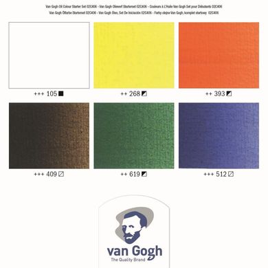 Набор масляных красок, VAN GOGH, 6x20 мл, Royal Talens