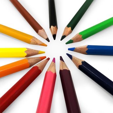 Набір кольорових олівців Темний Teen, 12 штук, Bruynzeel