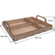 Мікс бокс-Піднос на 4 комірки, 7х25x30 см, МДФ, Fabrika Decoru PM-FDMBX-027-FD зображення 2 з 2