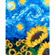 Картина за номерами Соняшник у стилі Ван Гога, 40х50 см, Santi 4823099544714 зображення 1 з 2