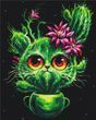 Картина за номерами Кошеня кактусенок &copy; Маріанна Пащук, 40х50 см, Brushme