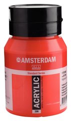 Краска акриловая AMSTERDAM, (396) Нафтоловый красный средний, 500 мл, Royal Talens