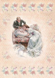 Декупажна карта №0046, 21x29,7 см, Fabrika Decoru