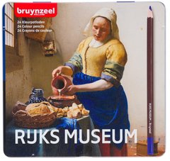 Набір кольорових олівців Dutch Masters, Доярка, Ян Вермеєр, 24 штуки, Bruynzeel