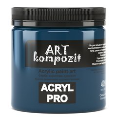 Акриловая краска ART Kompozit, сине-зеленый (409), 430 мл