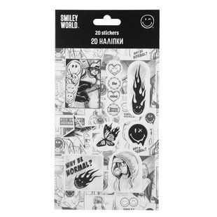 Набор наклеек 2D Yes Smiley World