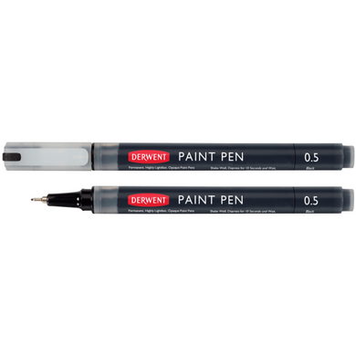 Набір кольорових ручок Paint Pen PALETTE №3, 5 штук, Derwent