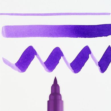 Кисть-ручка Ecoline Brushpen (548), Сине-фиолетовая, Royal Talens