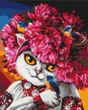 Картина за номерами Квітуча кішка ©marysha_art, 40x50 см, Brushme