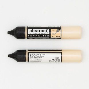 Линер акриловый Abstract 3D, 27 мл, Охра телесная, Sennelier