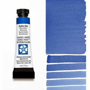 Фарба акварельна Daniel Smith 5 мл Verditer Blue