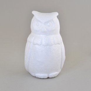 Заготовка пенопластовая Сова, 15 см, Santi