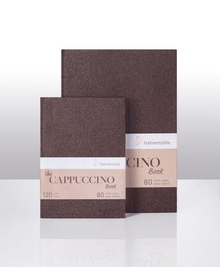 Скетчбук The Cappuccino Book А5, 14,8х21 см, 120 г/м², 40 аркушів, Hahnemuhle