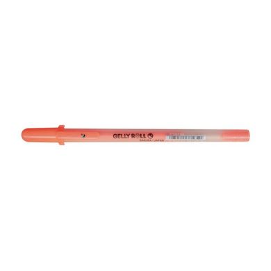 Ручка гелевая MOONLIGHT Gelly Roll, Оранжевая флуоресцентный, Sakura