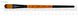 Пензель Flame 1368FR, №10, cинтетика, овальний, коротка ручка, Rosa 4823098534693 зображення 1 з 5