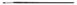Кисть синтетика плоская Raphaël Textura 870, №2, длинная ручка 870.2 фото 1 с 4