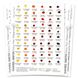 Дот-карта акварельных красок Daniel Smith, 238 цветов 1900482 фото 1 с 7