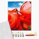 Картина за номерами з пофарбованими сегментами Жінка в червоному, 40x50 см, Brushme PGX37565 зображення 2 з 2