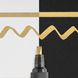 Маркер Pen-Touch Calligraphy Золото, средний (Medium) 5 мм, Sakura 084511365018 фото 4 с 5