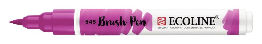 Кисть-ручка Ecoline Brushpen (545), Красно-фиолетовая, Royal Talens