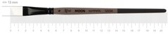 Пензель Moon 1203A, №4, cинтетика, кутовий, коротка ручка, Rosa