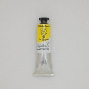 Масляная краска Rive gauche, 40 мл, кадмий жёлто-лимонный оттенок, Cadmium Yellow Lemon Hue