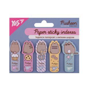 Набор индексов бумажных Pusheen, 2,2х5,5 см, 100 штук, Yes